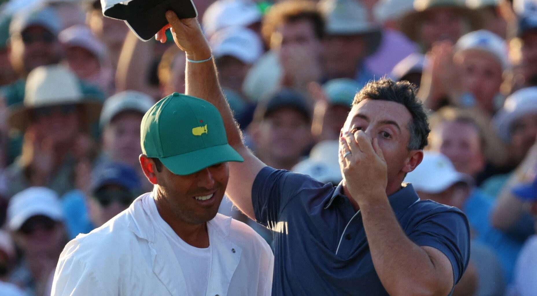 Rory McIlroy and Harry Diamond