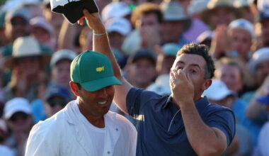Rory McIlroy and Harry Diamond