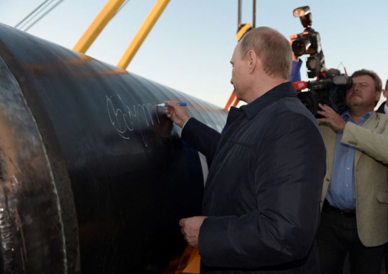 Russian leader Vladimir Putin