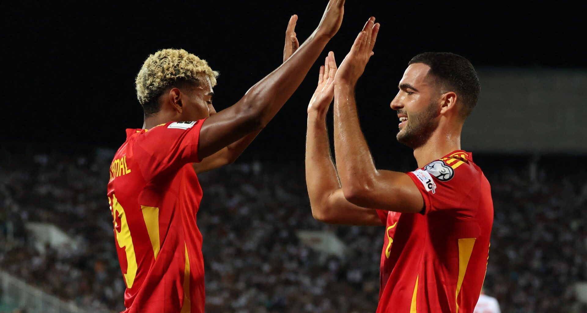 Spain thrash Bulgaria but Georgia test Turkiye in 2026 World Cup qualifiers | Football News