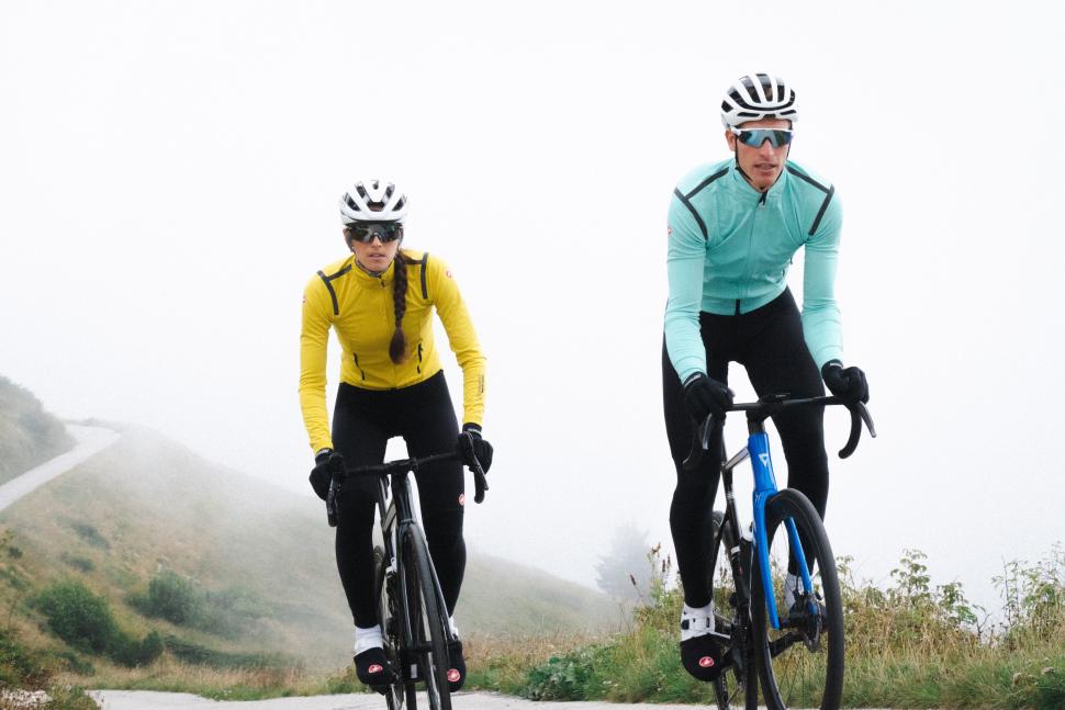 2025 Castelli Perfetto RoS 3 jacket Polartec AirCore action