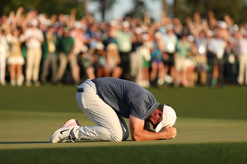 McIlroy finally won the Masters at his 16th attempt earlier this year