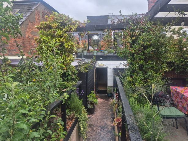 The 'secret garden' of Caneat in Stirchley