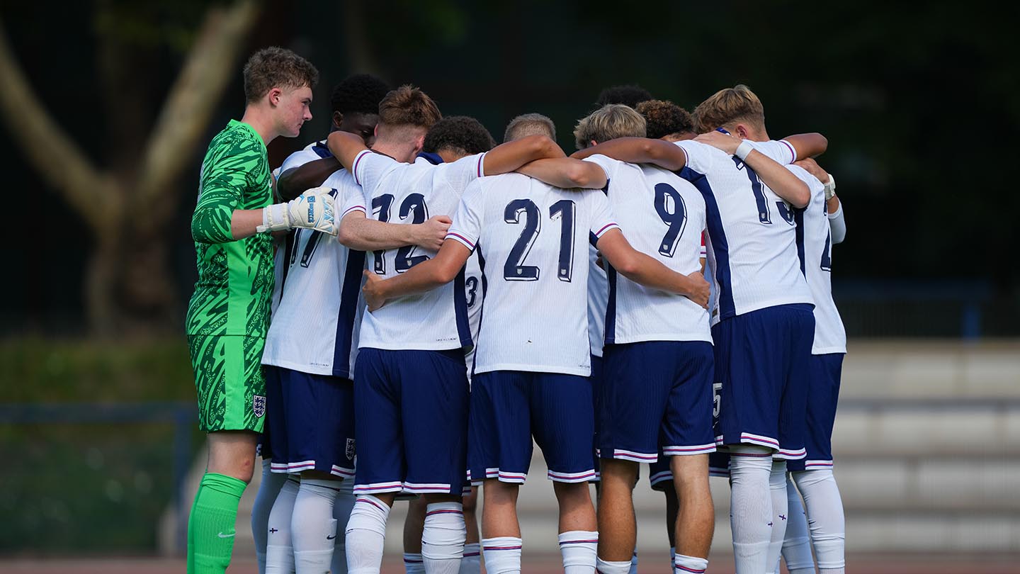 Watch England MU17s v Germany live