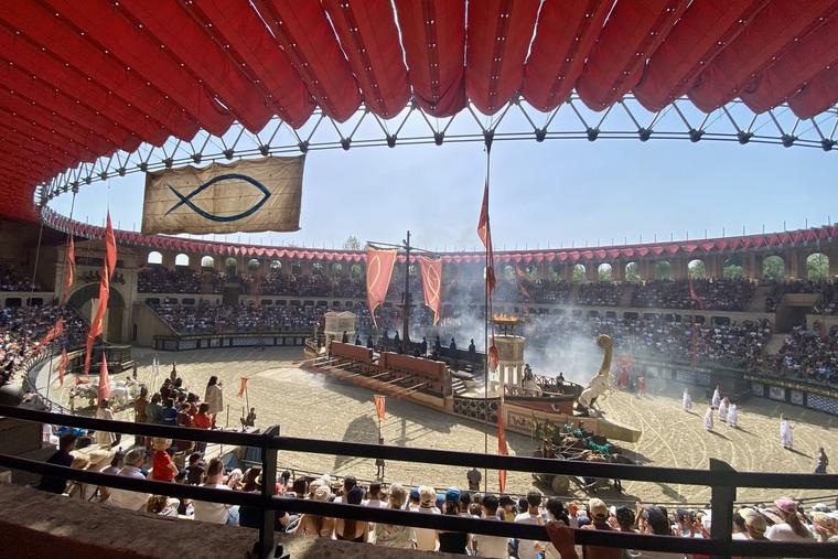 Viking history, including its Christian beginning, is dramatized here.