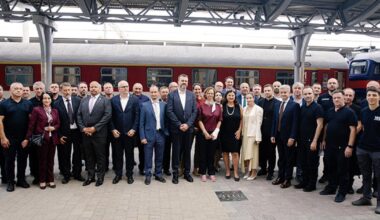 Ukraine opens its first railway line with European track width standard, boosting the country’s integration with the European Union