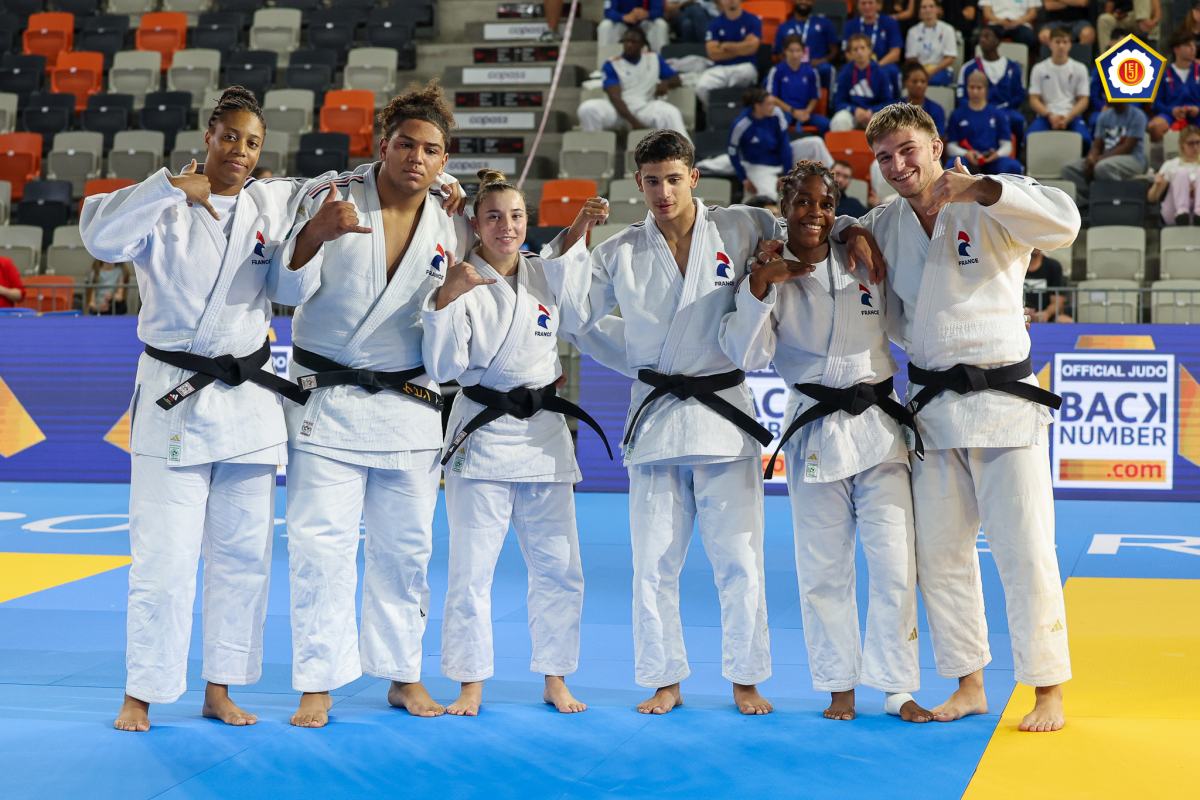 JudoInside - News - France back on top as juniors strike gold in Bratislava