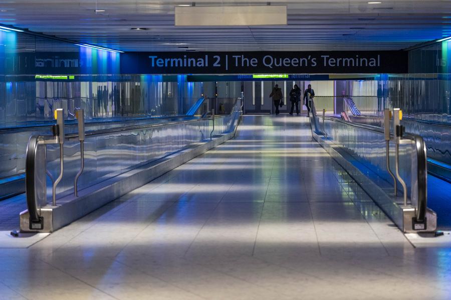 London Heathrow airport terminal evacuated after "possible hazardous materials incident"-Xinhua