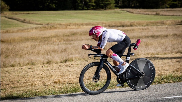 Casper Stornes had the fifth-fastest bike split at the 2025 Ironman World Championship in Nice.