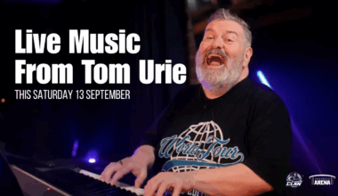 Live Music with Tom Urie at Saturday’s Home Opener