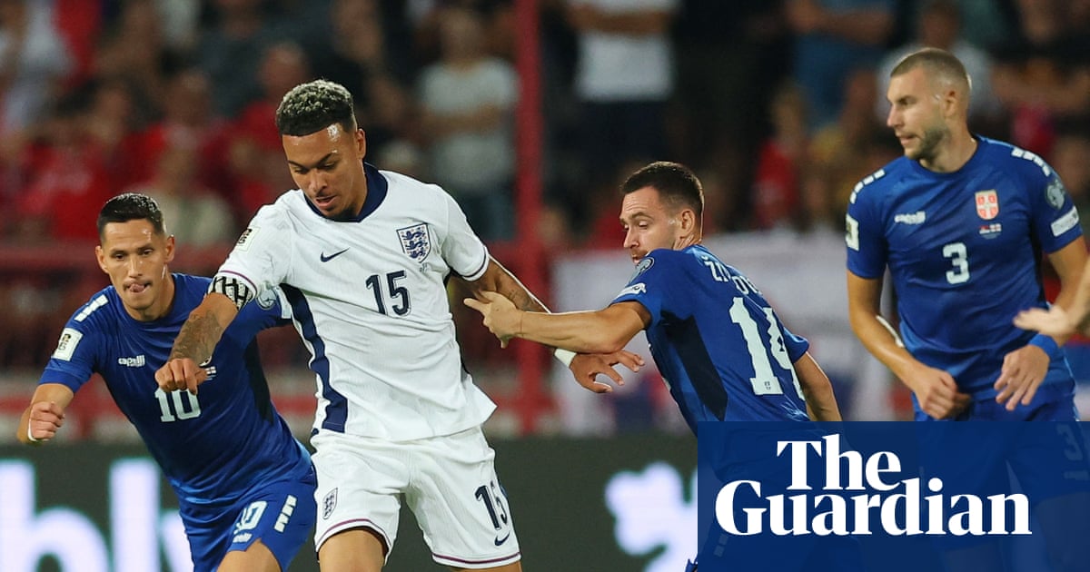 Serbia 0-5 England: player ratings from the World Cup qualifier | World Cup 2026 qualifiers