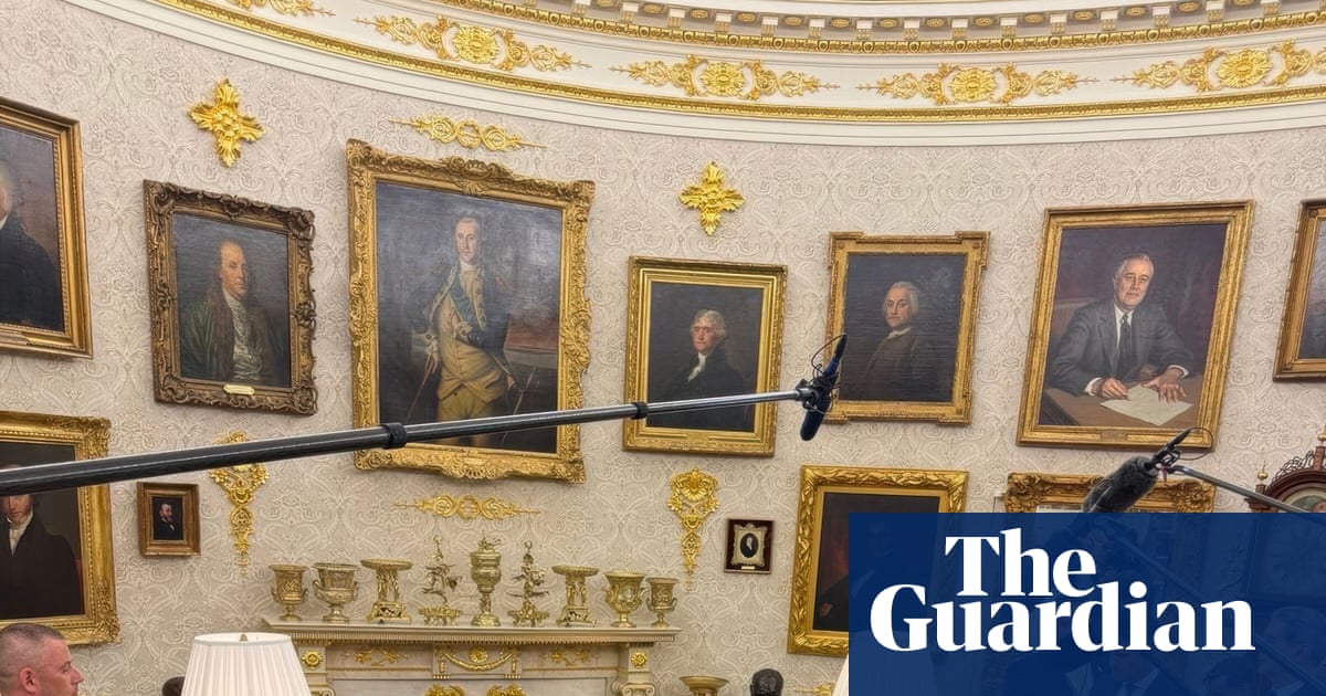 Before and after: Trump’s extreme goldening of the Oval Office | Trump administration