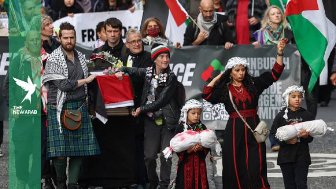 Scots to march in Edinburgh to demand 'full boycott' of Israel
