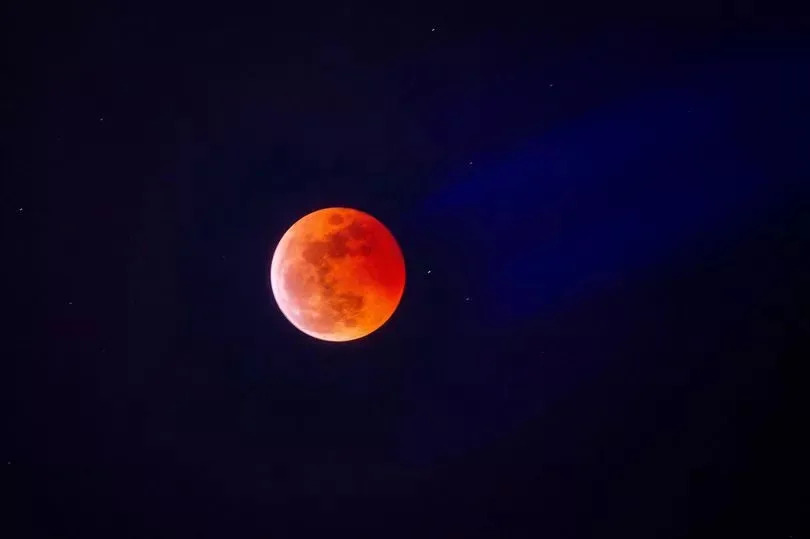 The moon will be low on the horizon, so knowing where to look is crucial for those hoping to witness the eclipse
