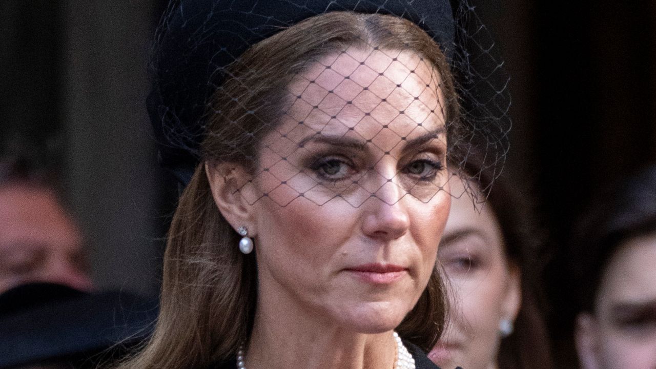A new ring stack for the Princess of Wales? Kate Middleton adds a fifth band to her marriage finger at the Duchess of Kent's funeral