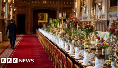 What's on the menu and who's on the guest list at state banquet?