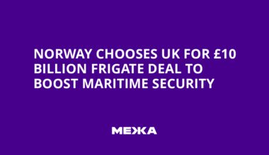 Norway Chooses UK for £10 Billion Frigate Deal to Boost Maritime Security | Ukraine news