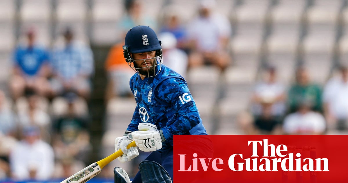 England v South Africa: third men’s one-day international – live | Cricket