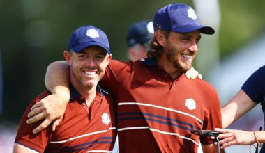 USA vs Europe scores, results from day 2