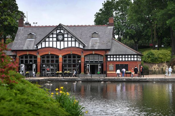 The Boathouse at Alexandra Park in Oldham 