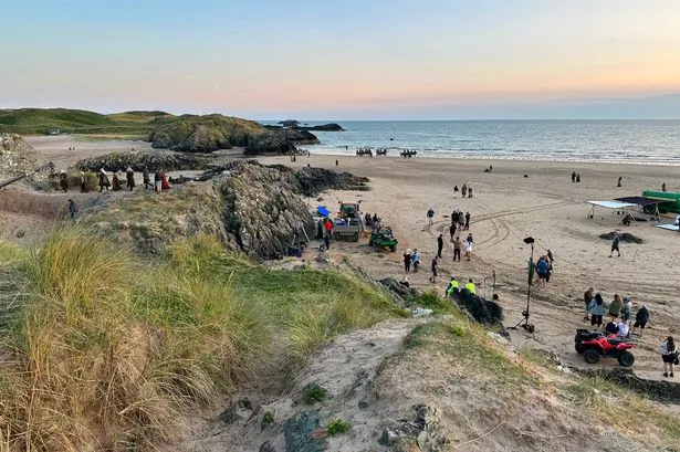 Traeth Llanddwyn beach was a hive of filming activity for season two. It was said to have provided the backdrop for parts of Dragonstone