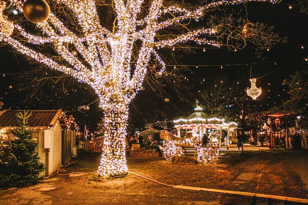 A shot of Geneva's beautiful Christmas market