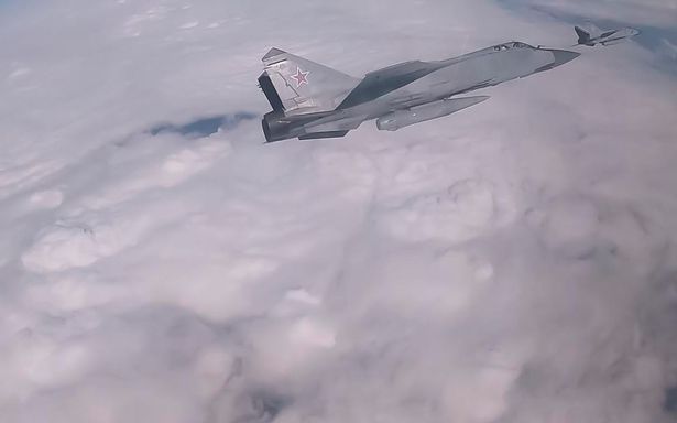 Russian MiG-31 fighters