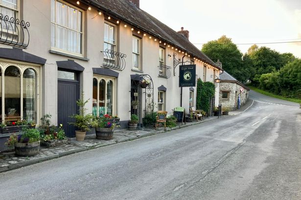 A general view of the Nag's Head pub in Abercych 