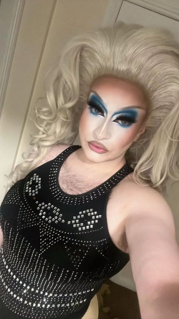 Andrew performs drag under the name Skinny Minnie. He threatened to sue Lucy Grant for defamation.