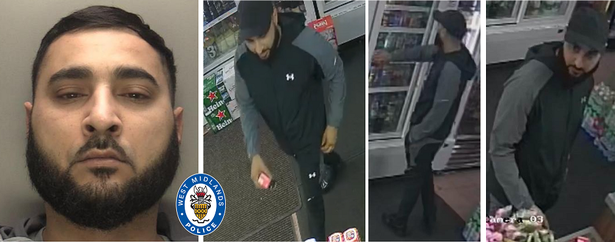 Police are searching for Mohammed Maneer Khan in connection with the shooting