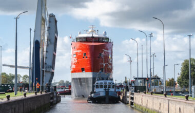 Carbon Destroyer 1 leaves shipyard, readies for CO2 transport in Europe