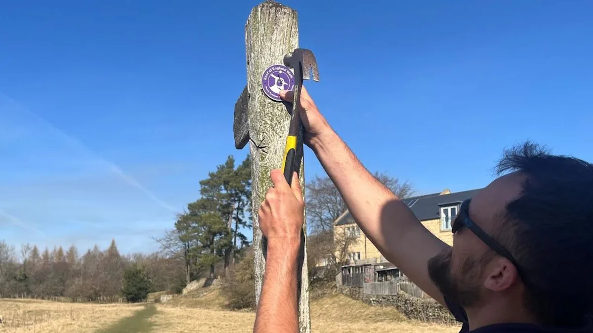 New walking route takes in 'roof of England'