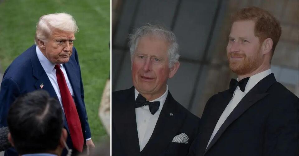 EXCLUSIVE: Prince Harry 'Begged King Charles on His Knees' To Kill His Visa Scandal at State Banquet in U.K. With Donald Trump