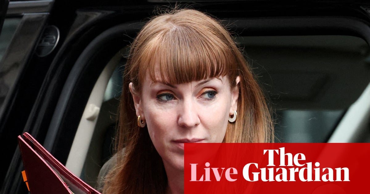 Tories demand tax fraud investigation into Angela Rayner – UK politics live | Politics