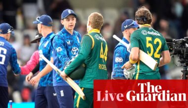 England thrashed by South Africa with 175 balls to spare: first men’s one-day international – as it happened | England cricket team