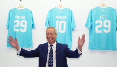 ‘Farage No. 10’: All the merch being sold at the Reform party conference in Birmingham