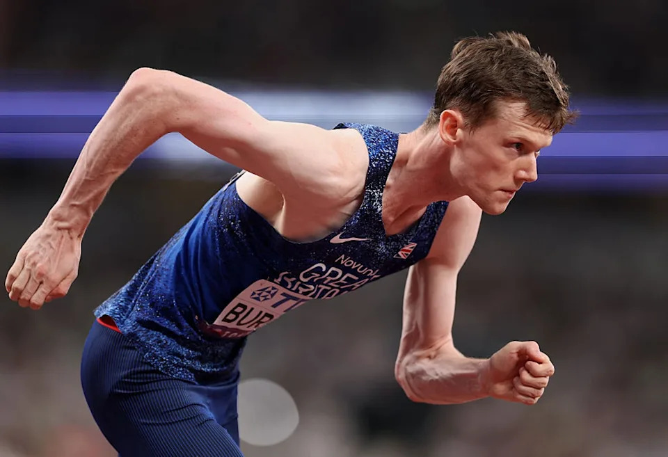 Max Burgin came sixth in the 800m final (Getty Images)