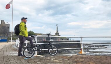 A seaside town in Wales makes for a relaxing getaway for this Malaysian cyclist