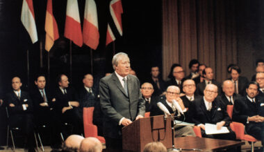 Relations with Europe provide the key to British postwar politics
