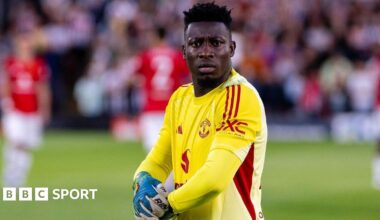 Cameroon keeper Andre Onana