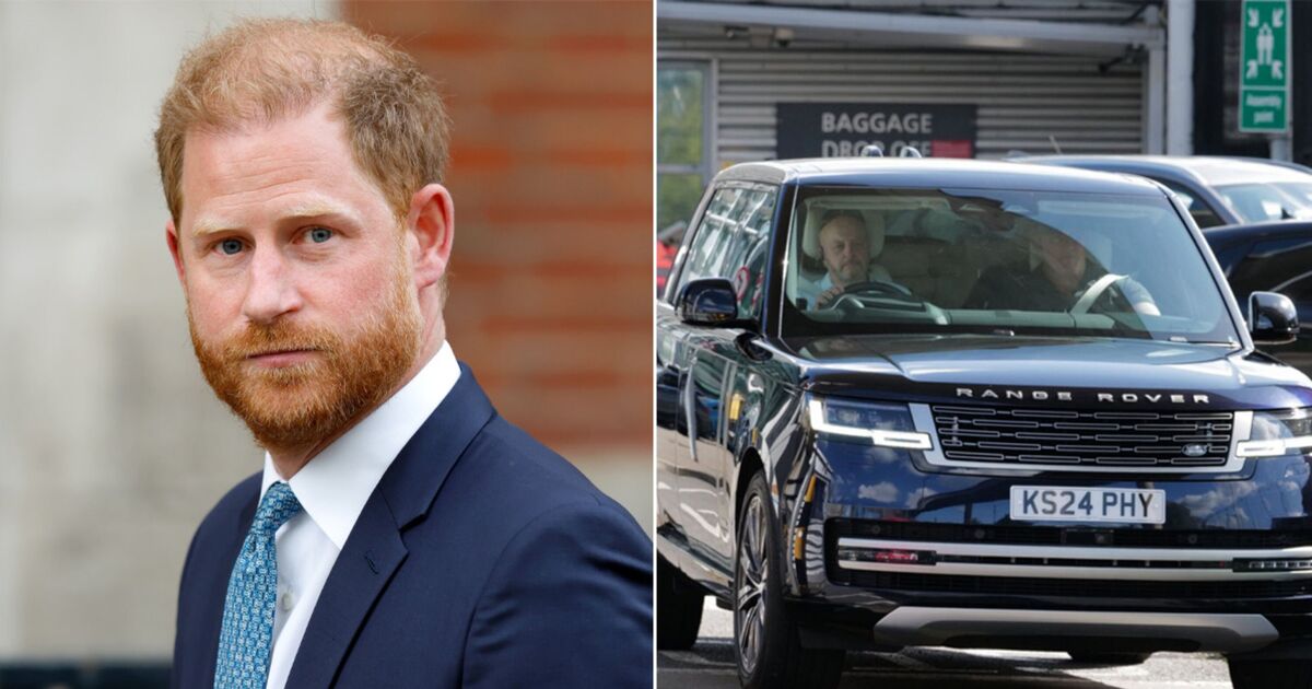 Prince Harry lands in UK amid questions over royal reunion - Celebrity News - Entertainment
