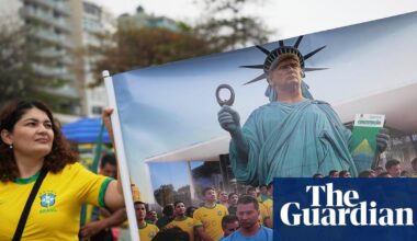‘He’s our last resort’: Bolsonaro supporters beg Trump to intervene in ex-president’s coup trial | Brazil