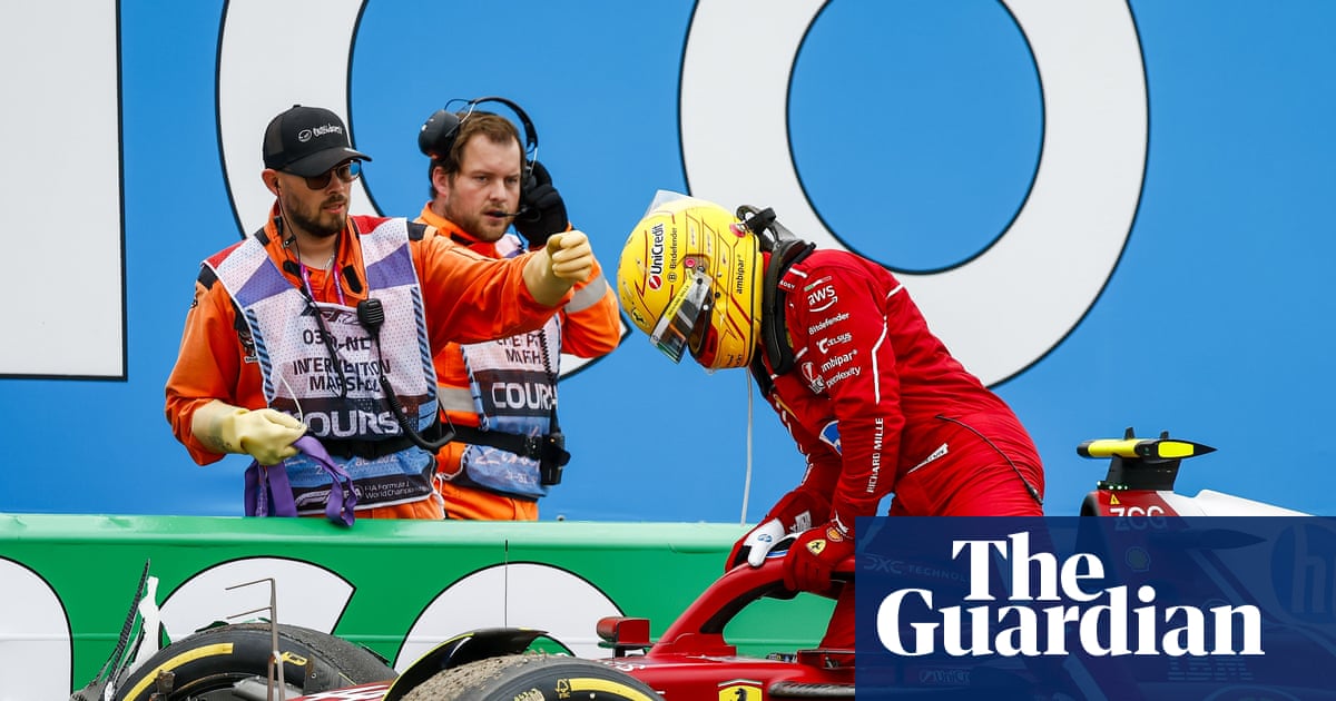 Hamilton ready for ‘huge pressure’ at Ferrari’s home GP after crashing out at Zandvoort | Lewis Hamilton