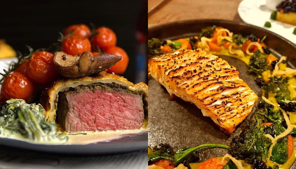 The Great Chase - Beef wellington & seabass