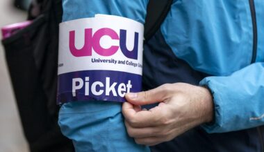 Edinburgh University lecturers begin walkout amid dispute over £140m cuts plan