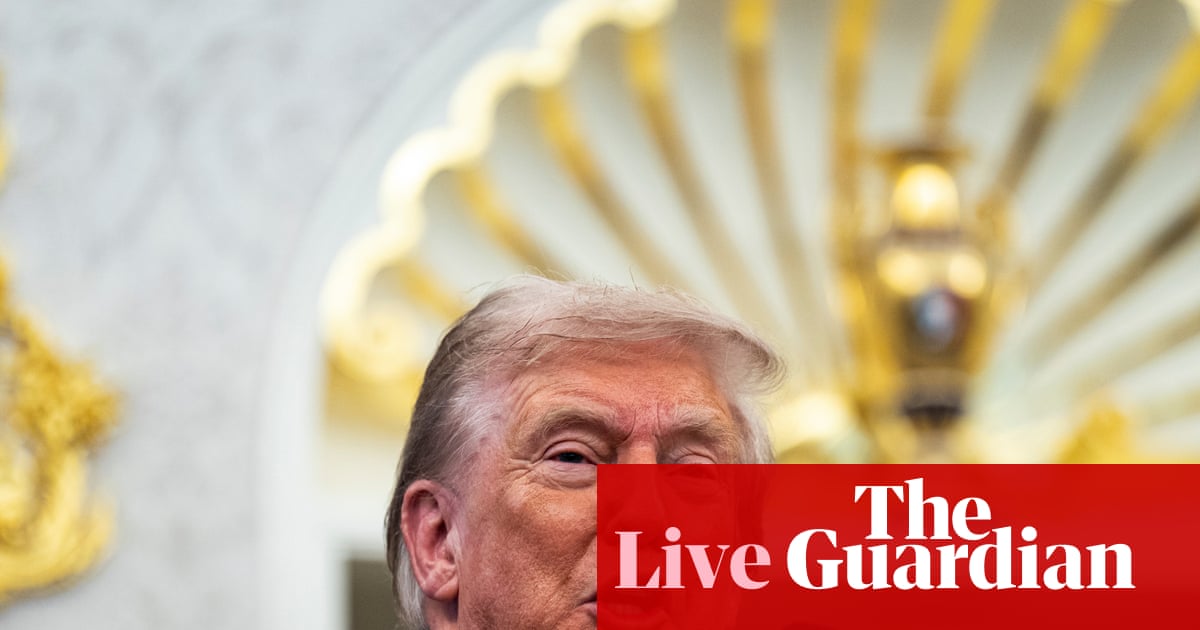 Court blocks Trump from using 18th-century law to deport group of Venezuelans – US politics live | US news