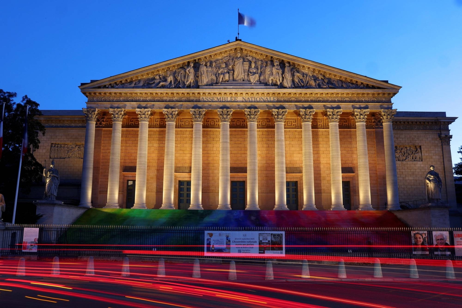 France faces more turmoil with government on brink ahead of confidence vote