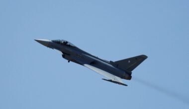 France to deploy three jets to 'help protect Polish airspace,' Macron says