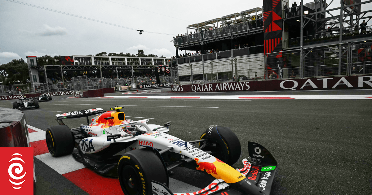 Formula 1: Kiwi Liam Lawson finishes fifth in Azerbaijan Grand Prix