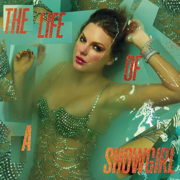 Taylor Swift The Life of a Showgirl album cover